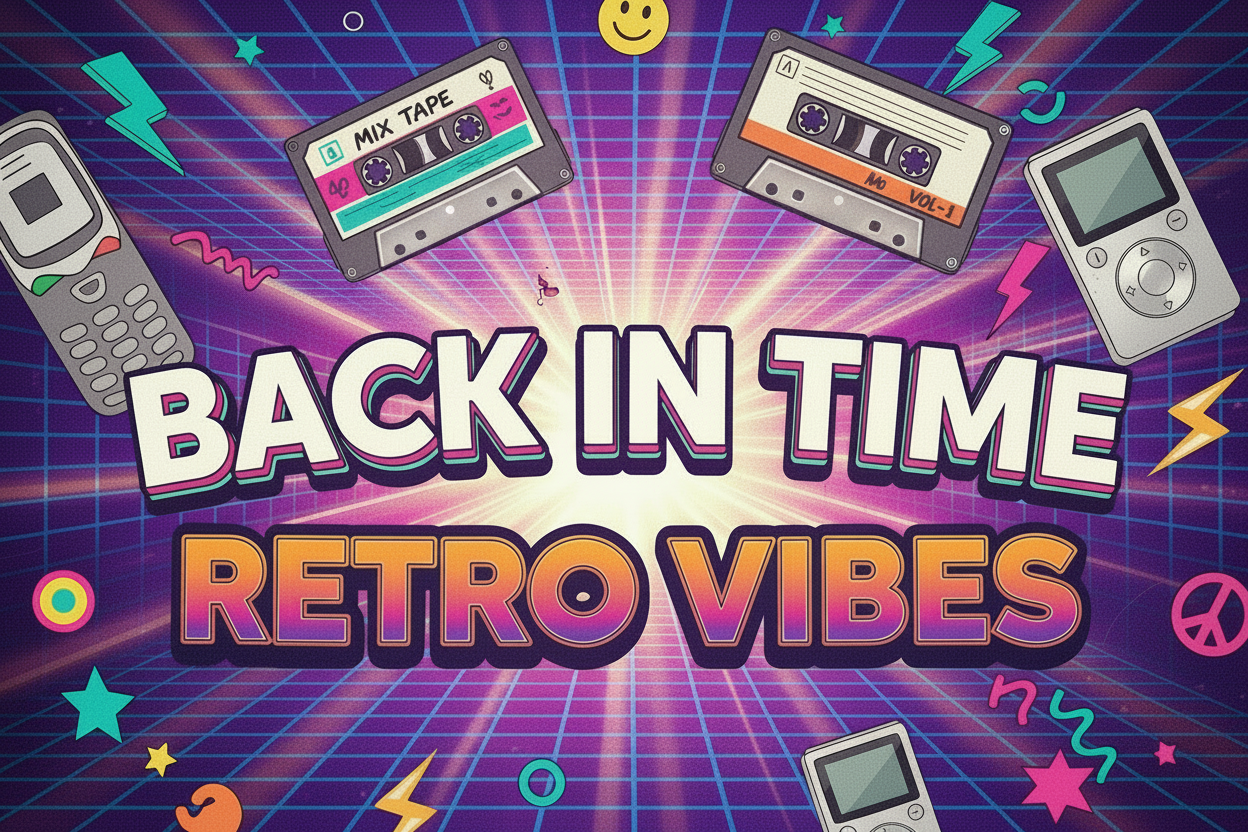 Retro Vibes: Time Travel Tees
