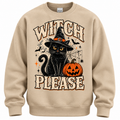 Witch Please Halloween Crewneck