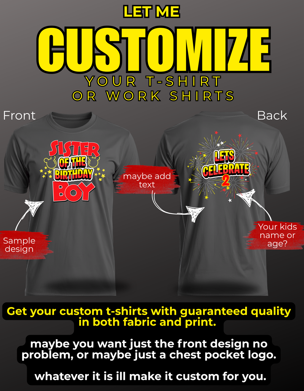 Create Your Custom Tee