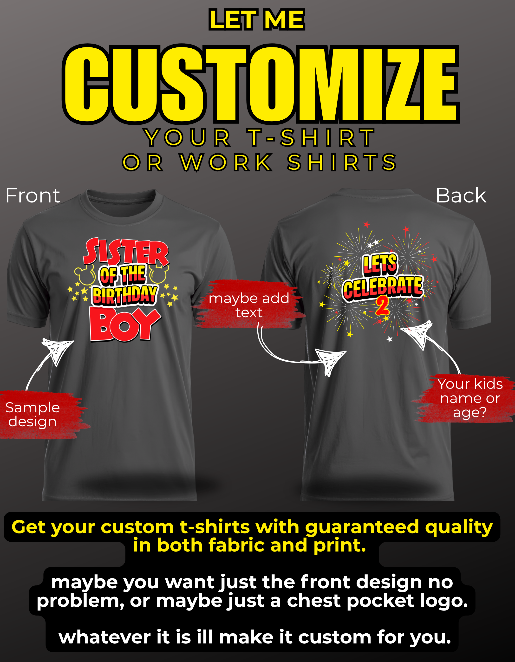 Create Your Custom Tee