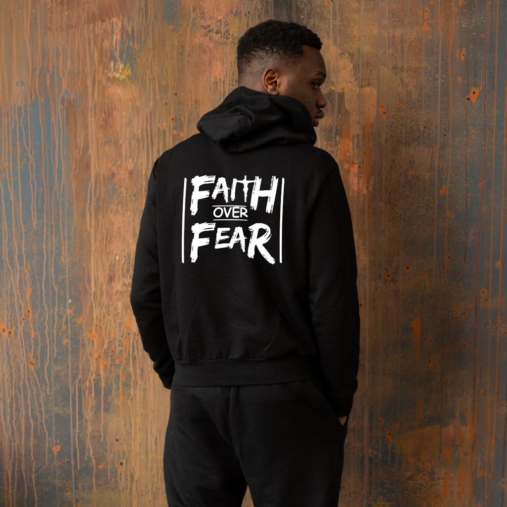 Unisex “Faith Over Fear” Motivational T shirt and Hoodies