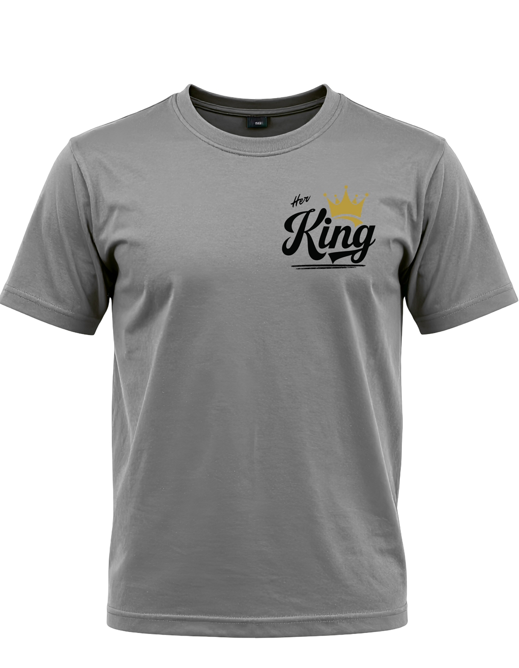 Her King T-Shirt – Couples Matching Shirt, King Crown Tee, Gift for Him