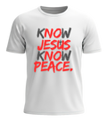 Know Jesus, Know Peace – Bold Faith Graphic Tee