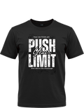 Push Your Limits T-Shirt | Motivational Streetwear Graphic Tee