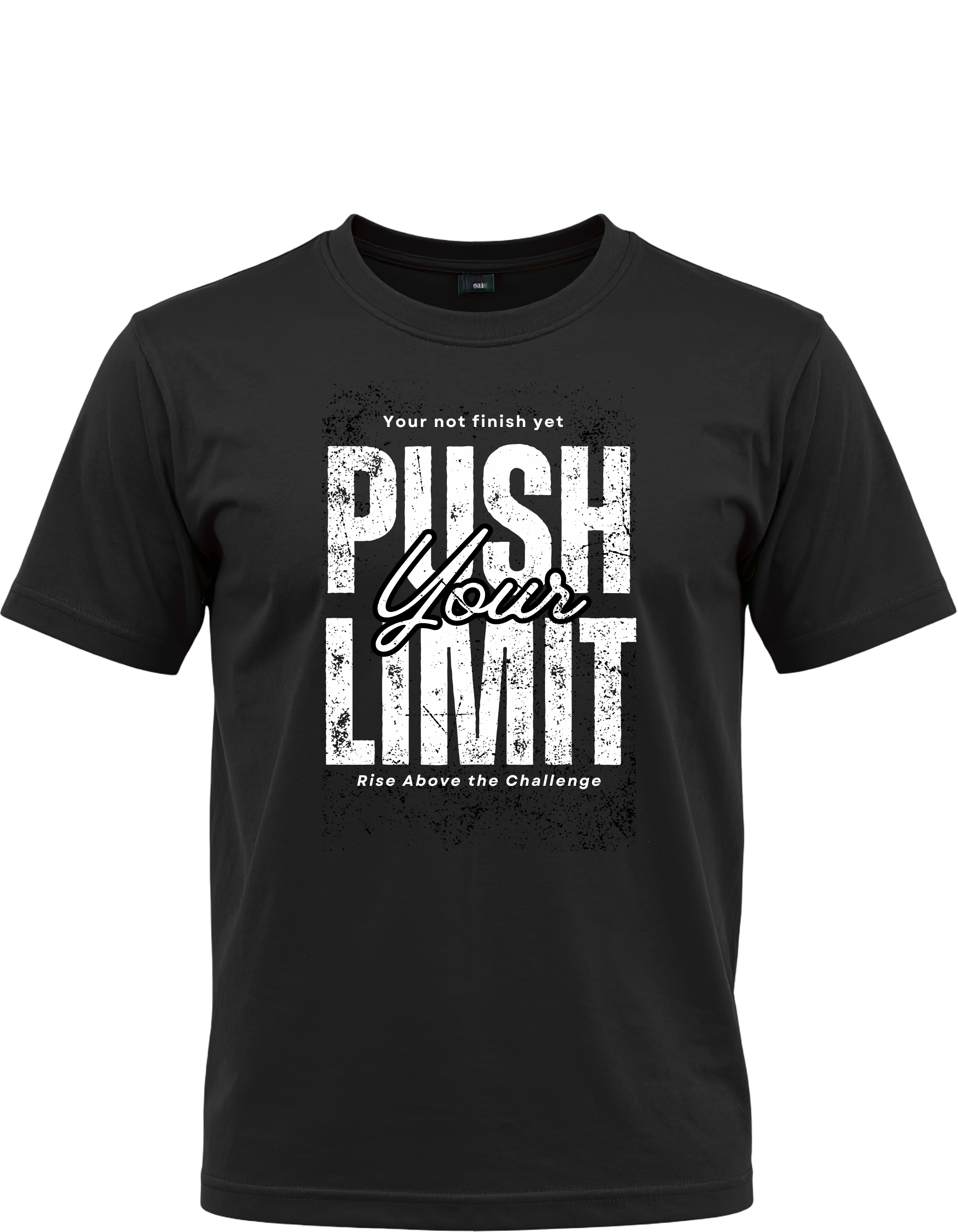 Push Your Limits T-Shirt | Motivational Streetwear Graphic Tee