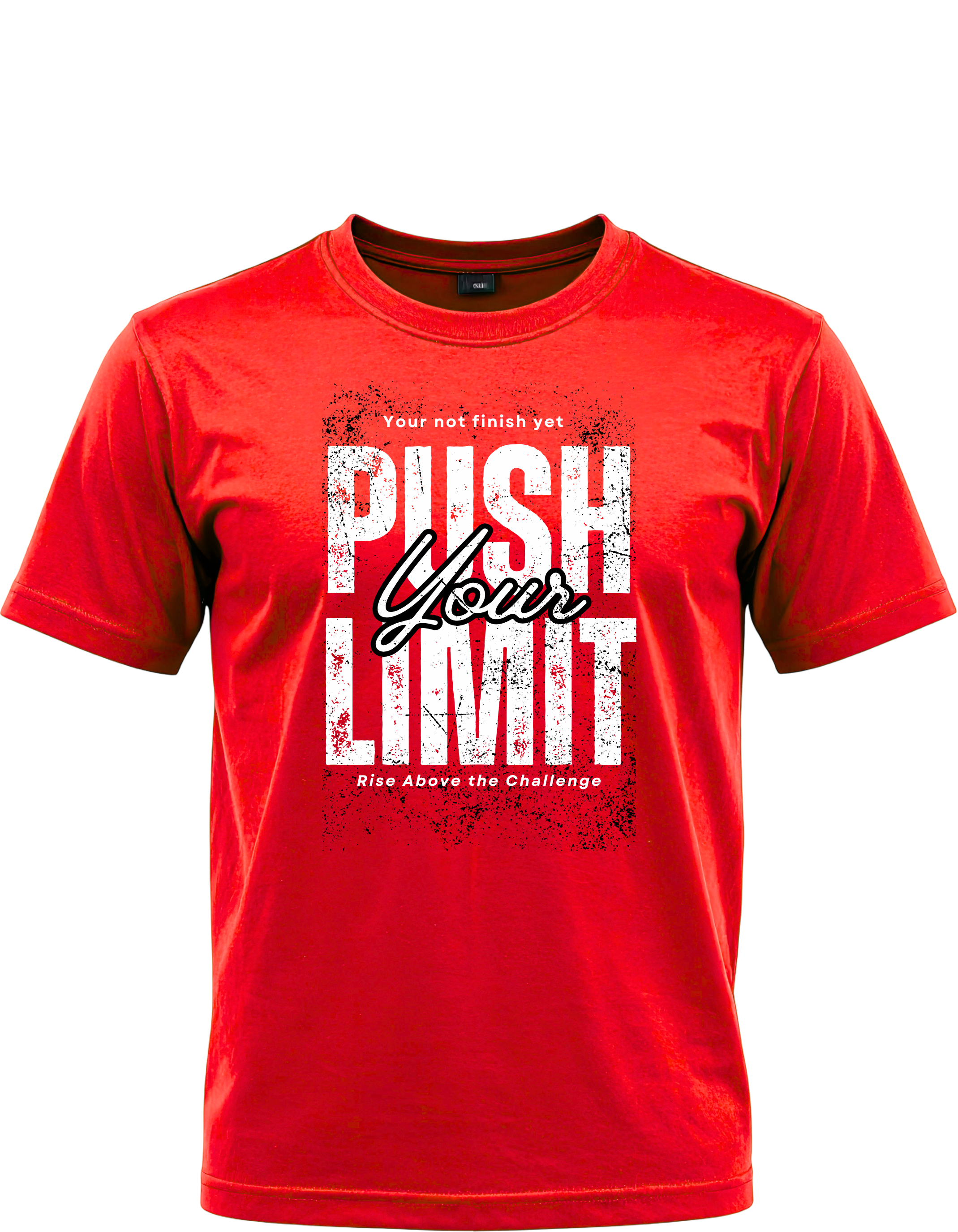 Push Your Limits T-Shirt | Motivational Streetwear Graphic Tee