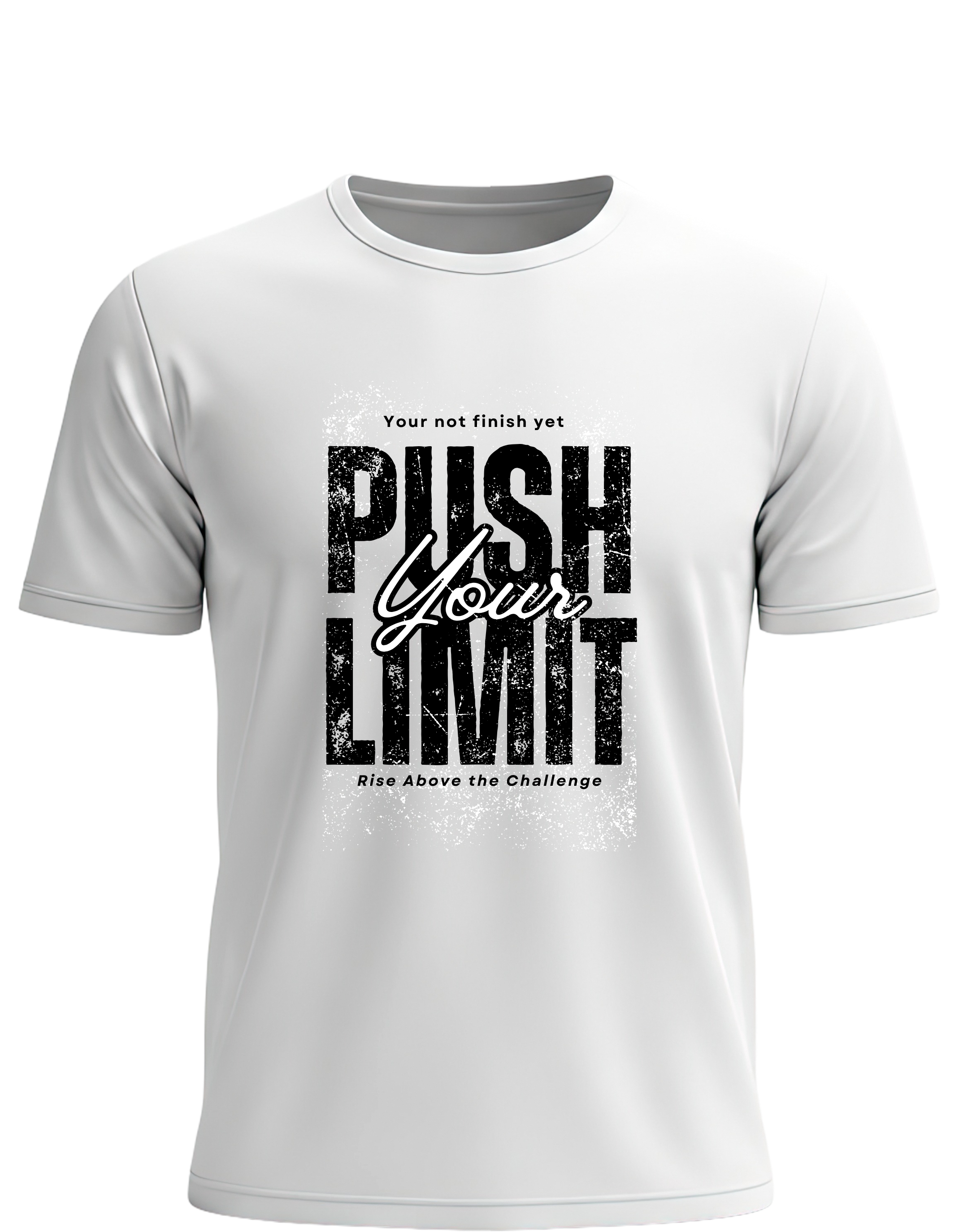 Push Your Limits T-Shirt | Motivational Streetwear Graphic Tee