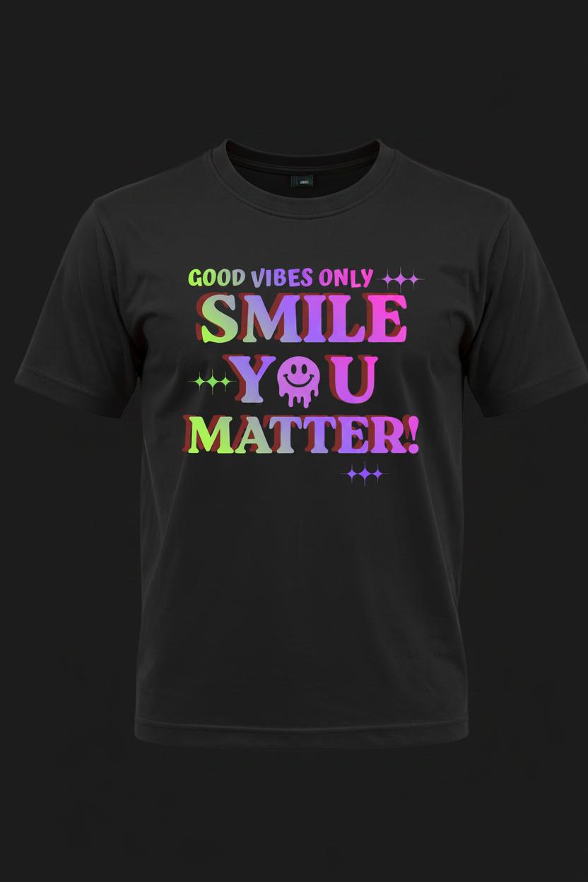 Smile You Matter - Good Vibes Tee