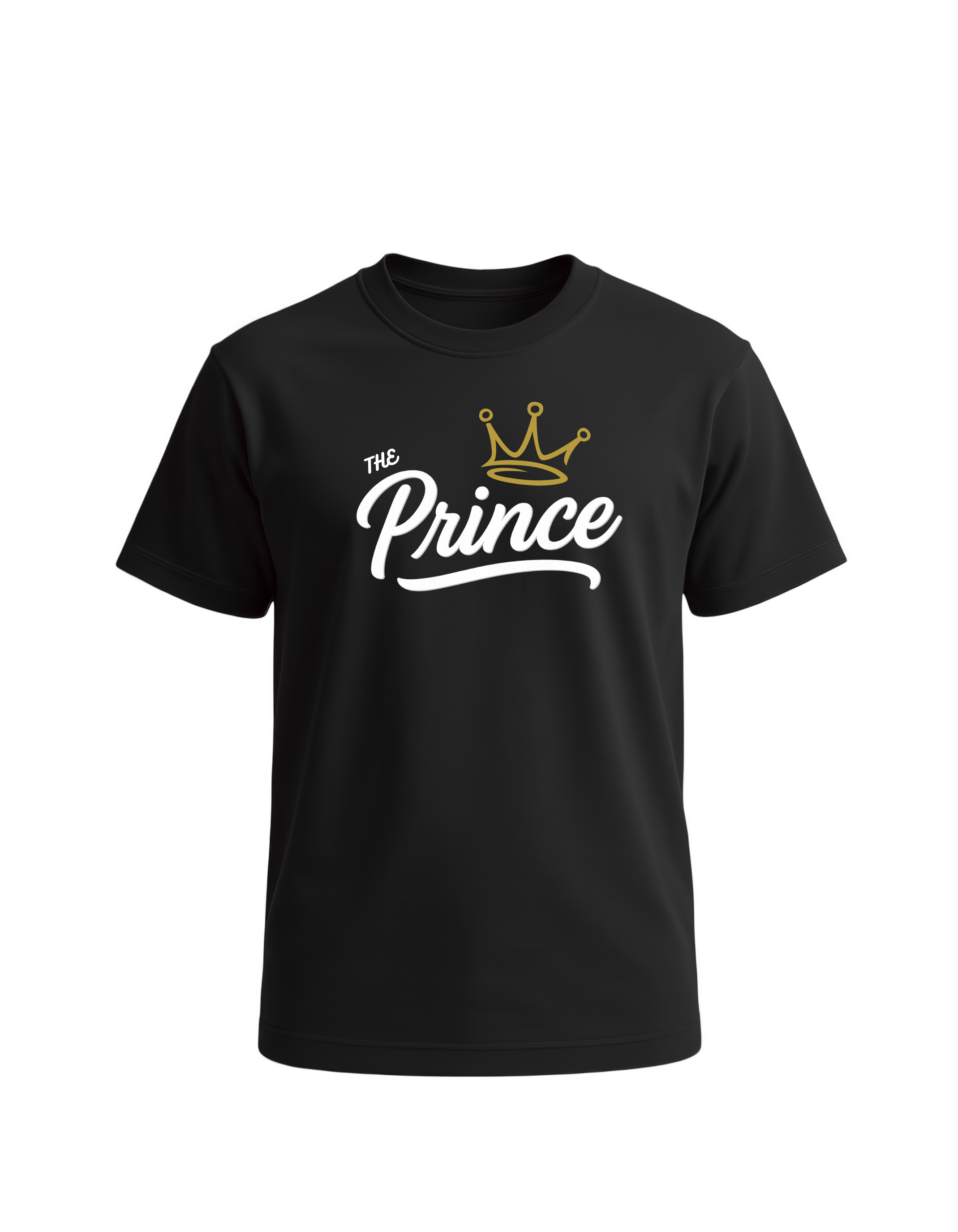The Prince Crown Graphic T-Shirt – Bold Statement Tee | Streetwear Royalty Design