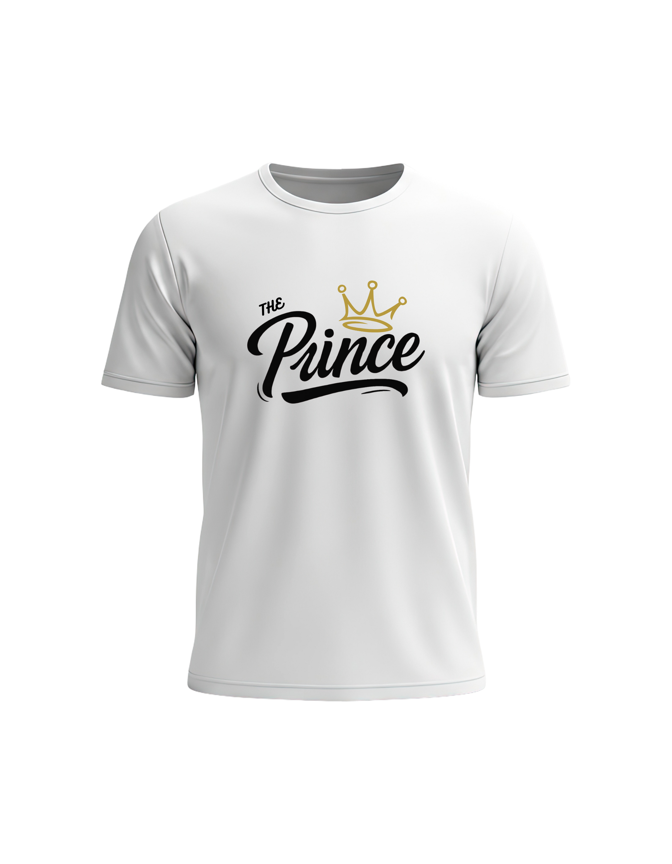 The Prince Crown Graphic T-Shirt – Bold Statement Tee | Streetwear Royalty Design