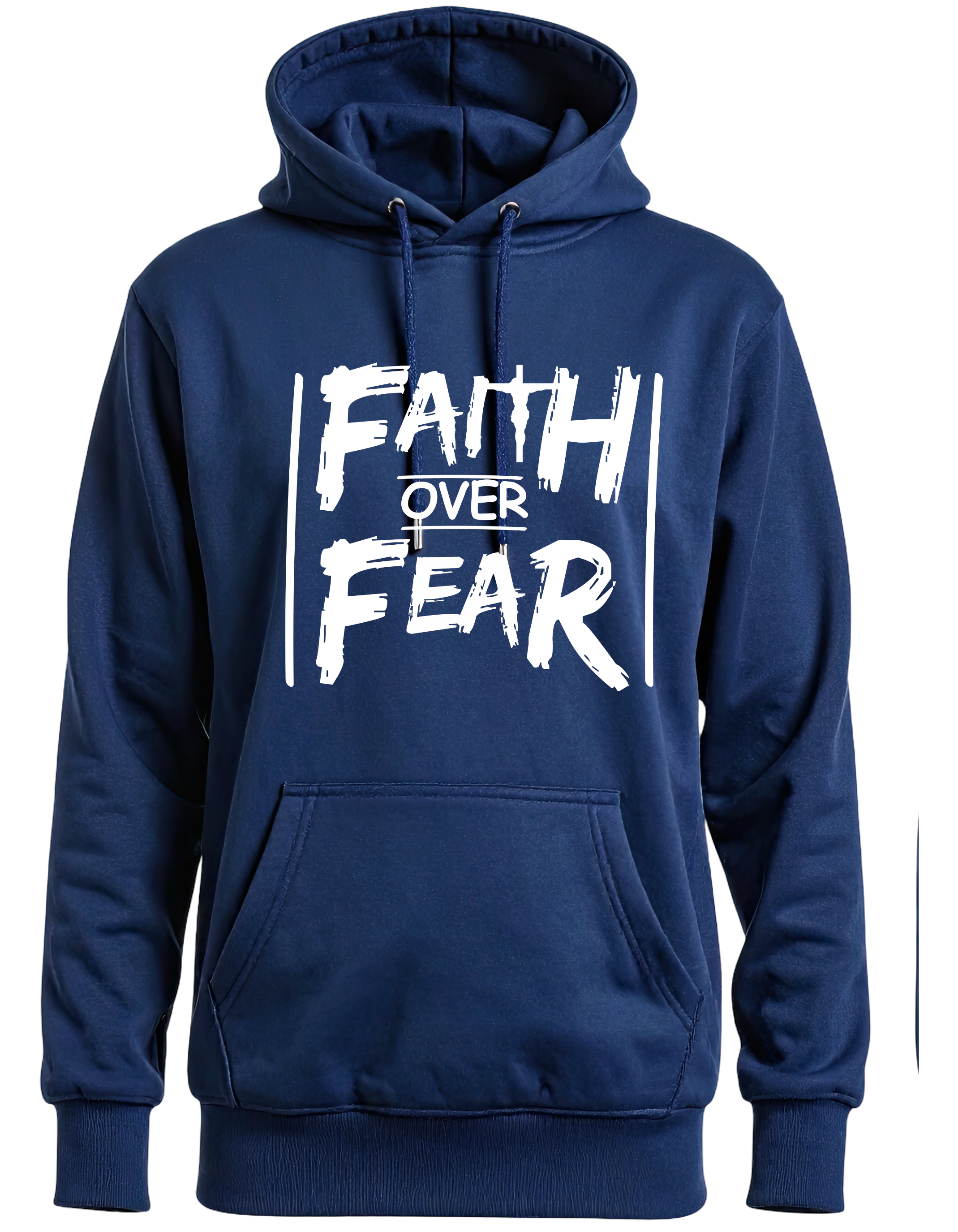Unisex “Faith Over Fear” Motivational T shirt and Hoodies