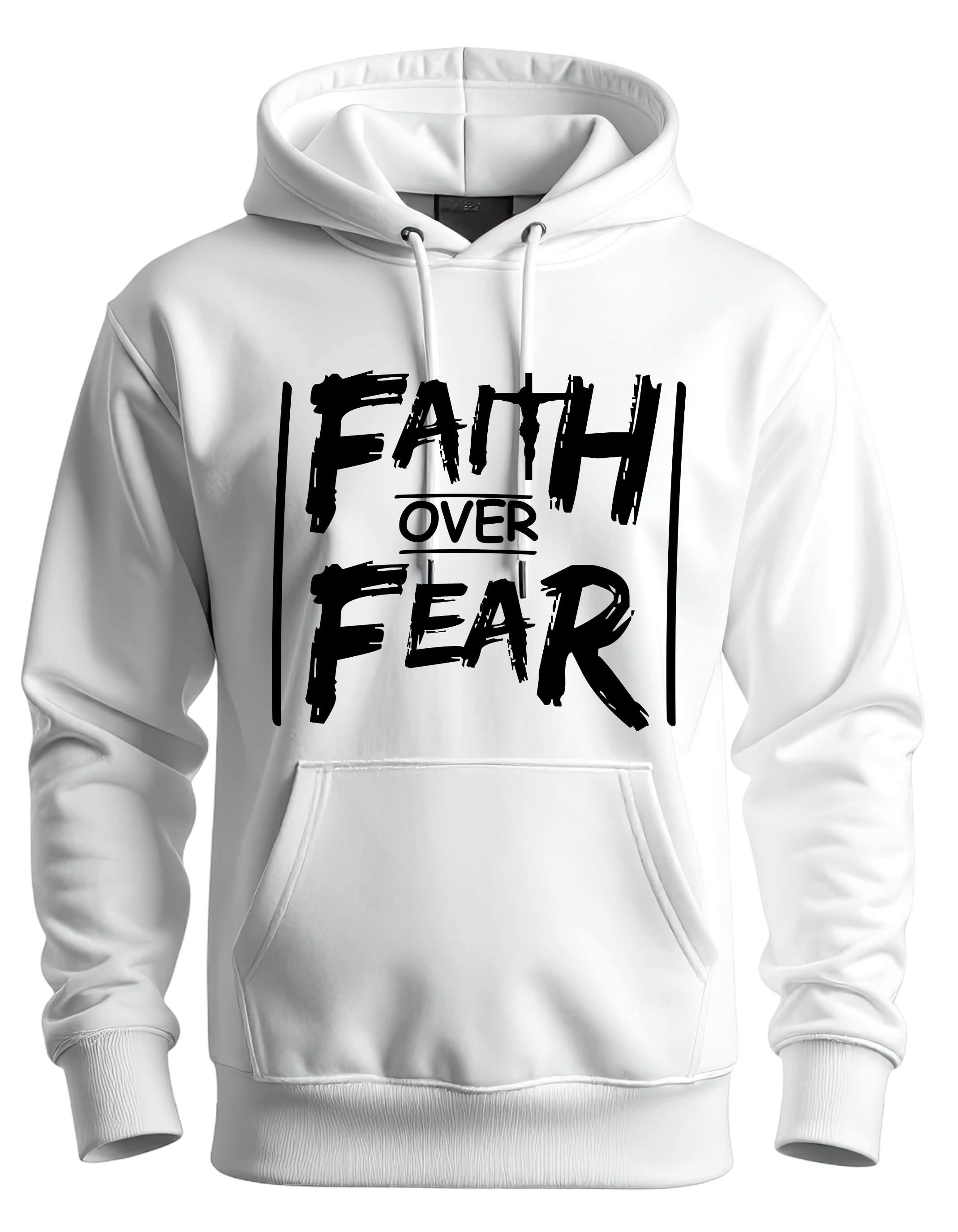 Unisex “Faith Over Fear” Motivational T shirt and Hoodies