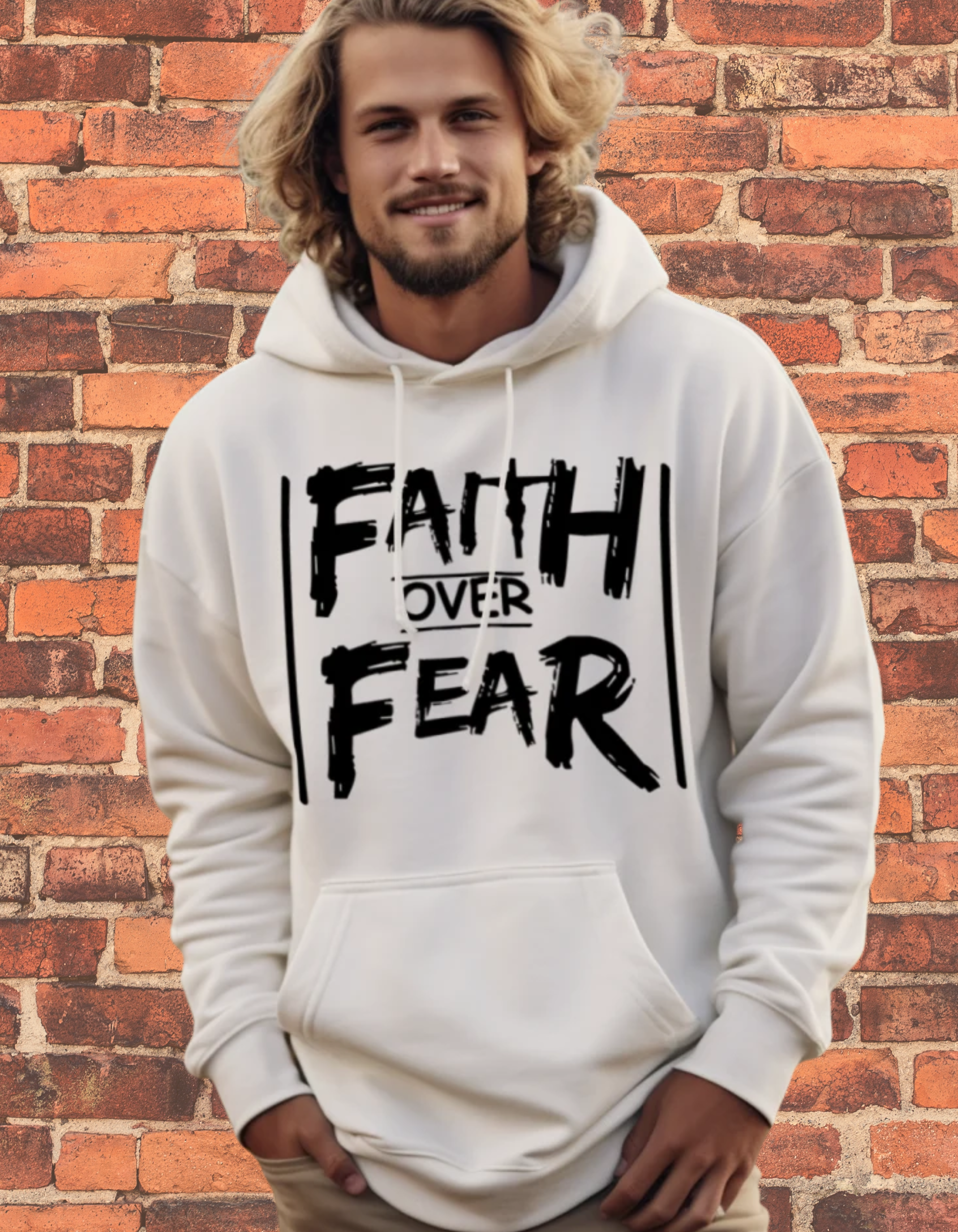 Unisex “Faith Over Fear” Motivational T shirt and Hoodies