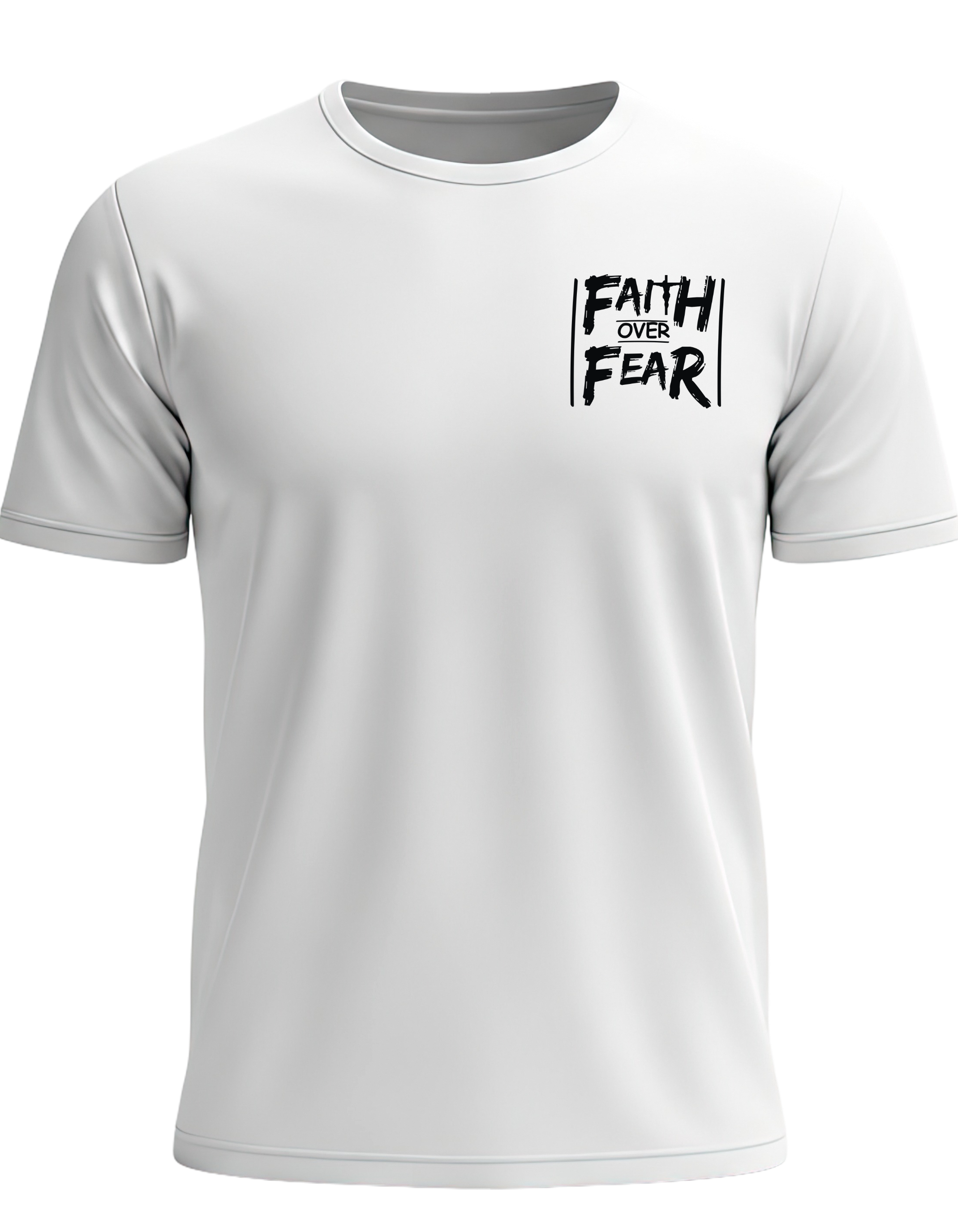 Unisex “Faith Over Fear” Motivational T shirt and Hoodies