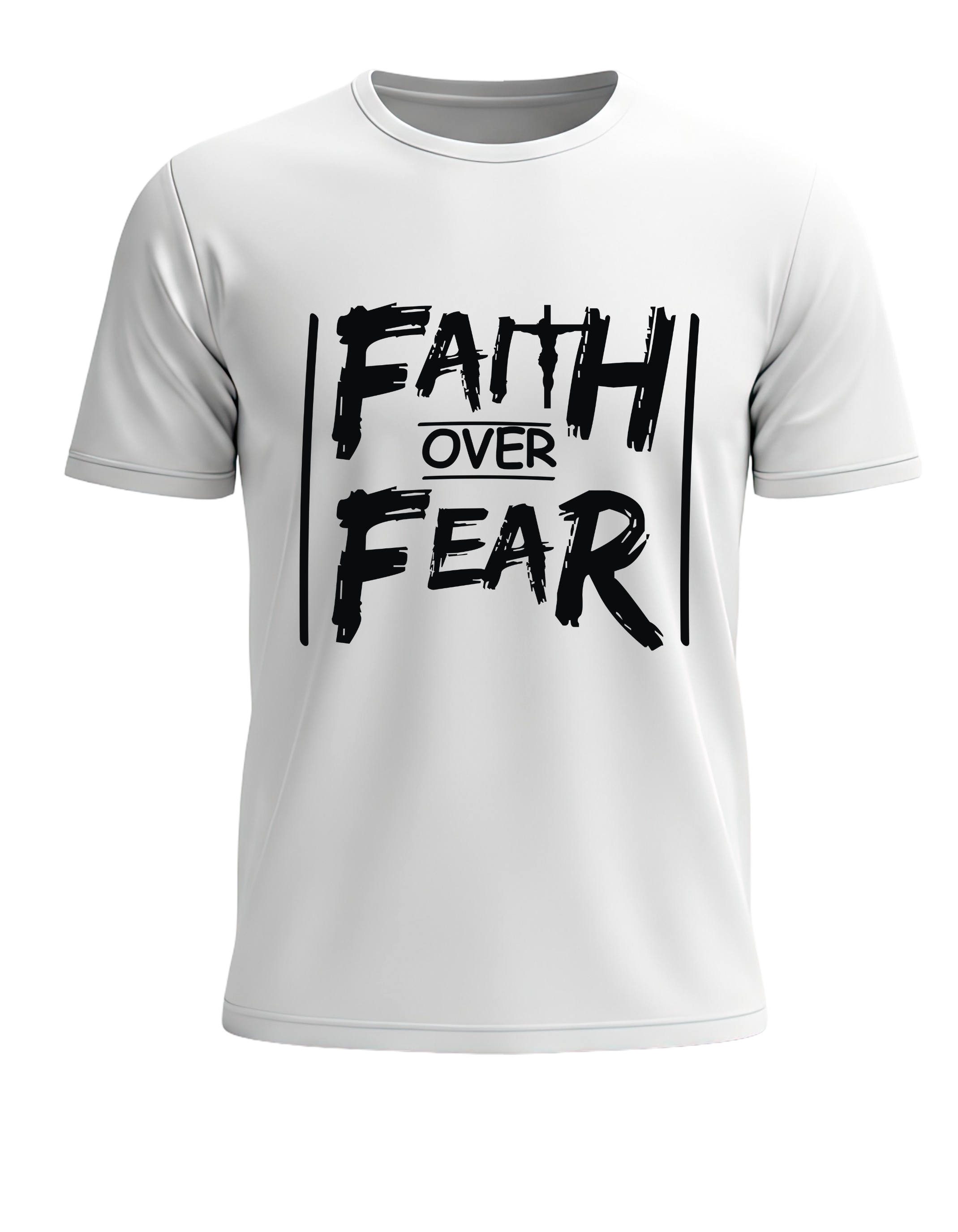Unisex “Faith Over Fear” Motivational T shirt and Hoodies