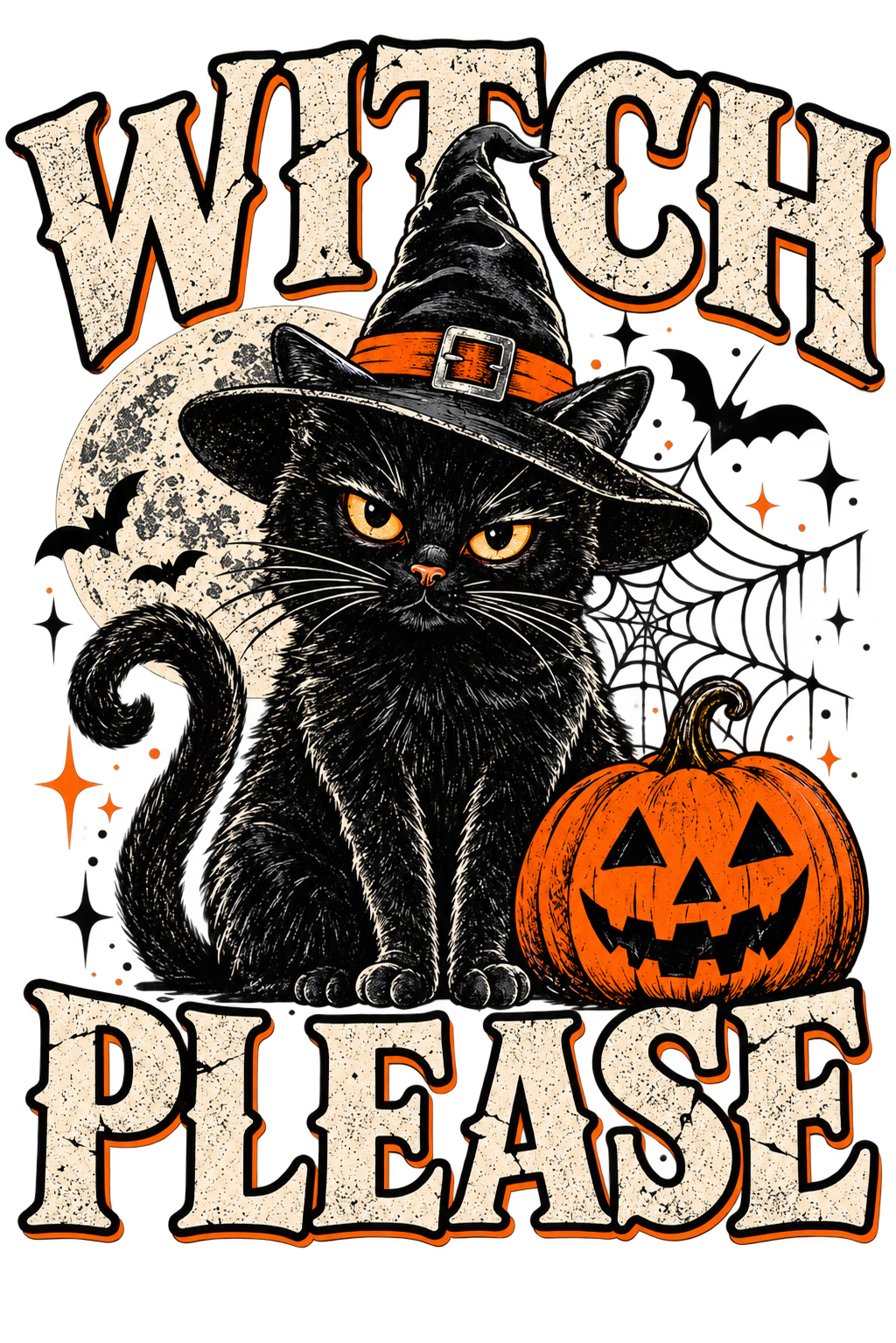 Witch Please Halloween artwork